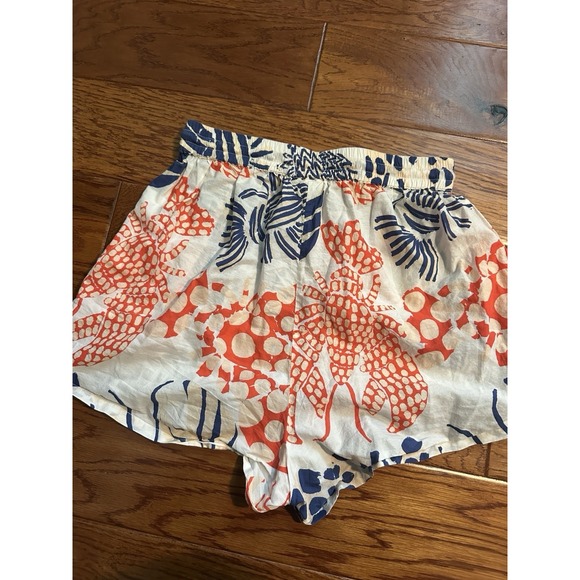 Farm Rio Mixed Lobster Print Short Size S - Picture 5 of 14